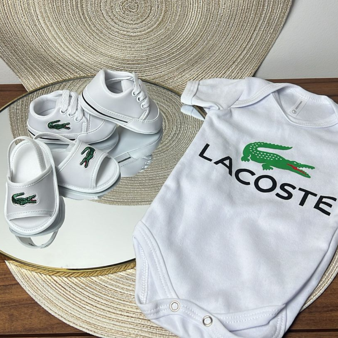 Body da lacoste para fashion bebe